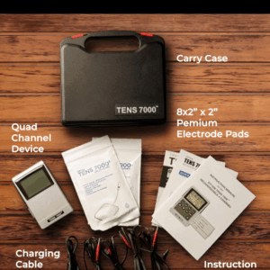 TENS 7000 (TENS/EMS) 4 CANALES RECARGABLE - Imagen 8